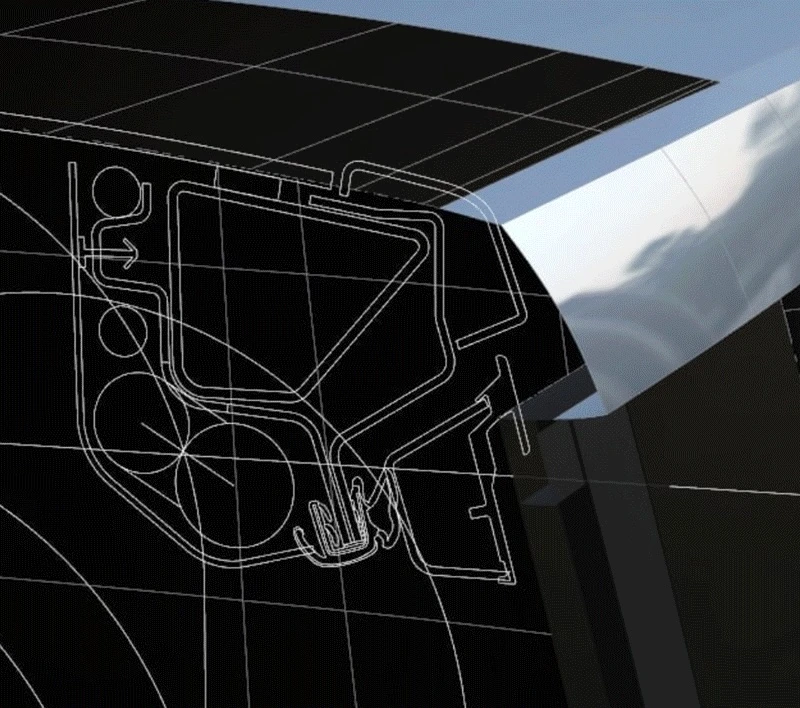Arrival Car CAD screenshot