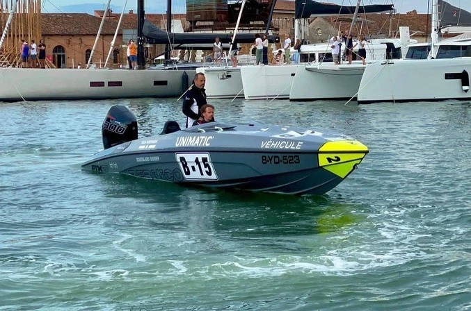 FTX27 in the harbour with Jan-Cees Korteland